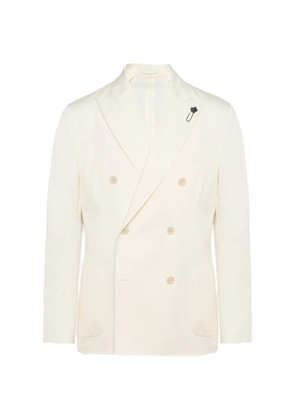Lardini double-breasted suit - Neutrals