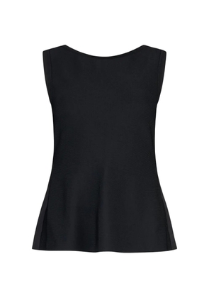 LIU JO cut-out top - Black
