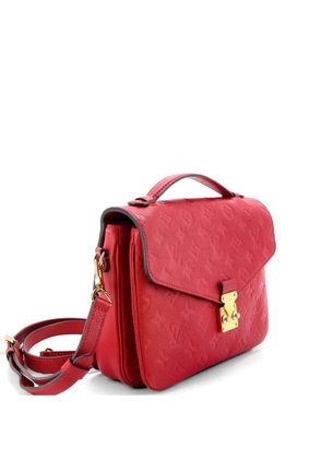 Louis Vuitton Pre-Owned Pochette Metis Monogram Empreinte Leather crossbody bag - Red