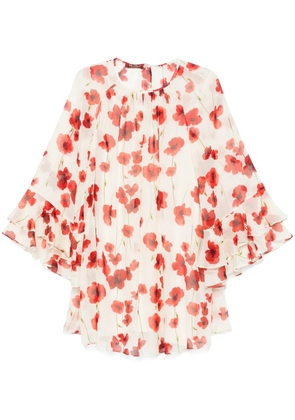 Max Mara Zoraide mini dress - Neutrals