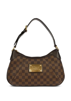 Louis Vuitton Pre-Owned 2009 PM Thames chequered tote bag - Brown