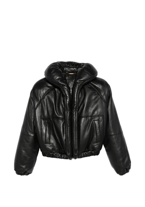 Chloé padded leather jacket - Black