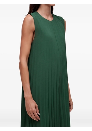 Osklen pleated sleeveless jumpsuit - Green
