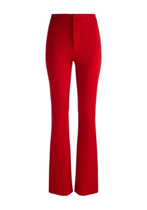 alice + olivia Ronnie high-rise trousers - Red