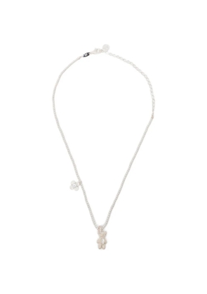 YVMIN Paradise Bear necklace - White
