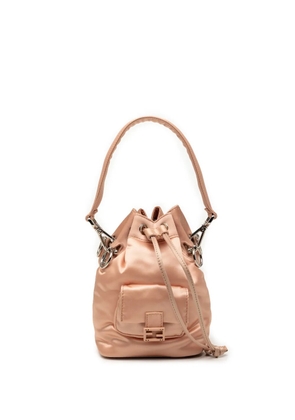 Fendi Pre-Owned 2010-2025 Mini Satin Mon Tresor Bucket Bag satchel - Pink