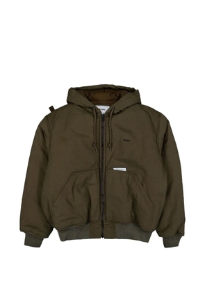 WTAPS D00M hooded cotton jacket - Brown