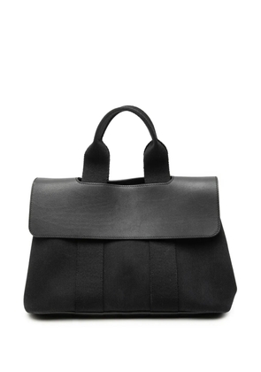 Hermès Pre-Owned 2000-2014 Toile and Swift Valparaiso PM handbag - Black