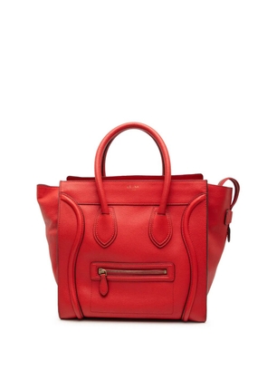 Celine Pre-Owned 2011 Mini Calfskin Luggage tote bag - Red