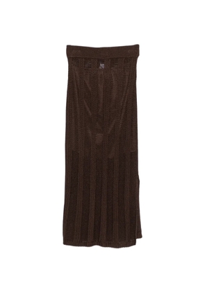 Pennyblack rib-knit skirt - Brown