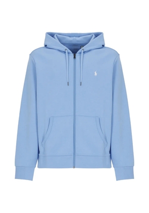 Polo Ralph Lauren zip-fastening hooded sweatshirt - Blue