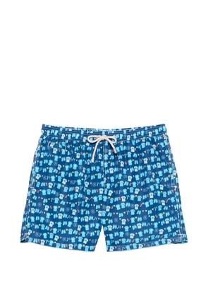 MC2 Saint Barth printed swim shorts - Blue