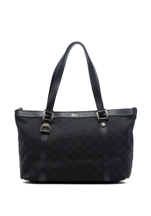 Gucci Pre-Owned 2016-2026 GG Nylon Abbey D Ring tote bag - Black
