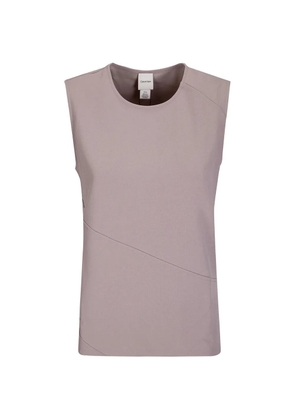 Calvin Klein diagonal-seam stretch top - Pink
