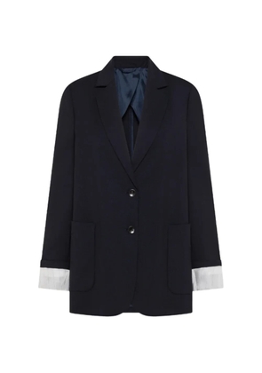 Seventy pocket cuffed blazer - Blue