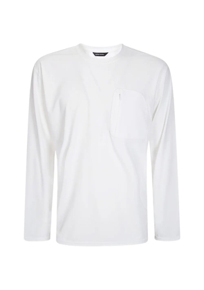 Hiking Patrol long-sleeve pocket T-shirt - White