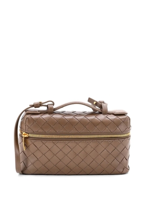 Bottega Veneta Pre-Owned Bang Bang Vanity Case Intrecciato Leather crossbody bag - Brown