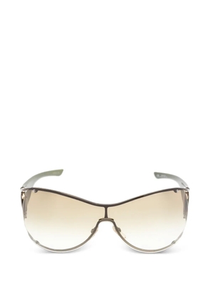 Gucci Pre-Owned 2000s pilot-frame sunglasses - Brown