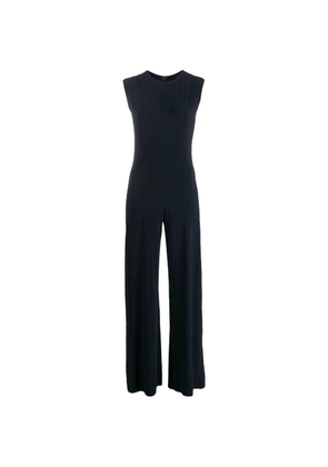 Norma Kamali sleeveless jumpsuit - Blue