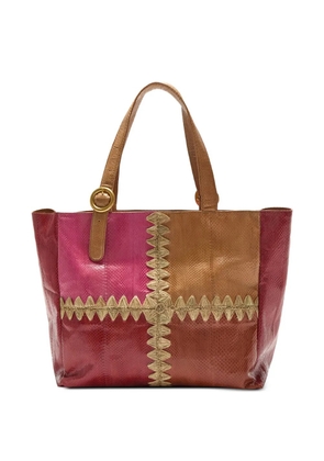 MALIPARMI patchwork tote bag - Pink