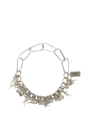 Chopova Lowena Sports Fan Carabiner necklace - Silver
