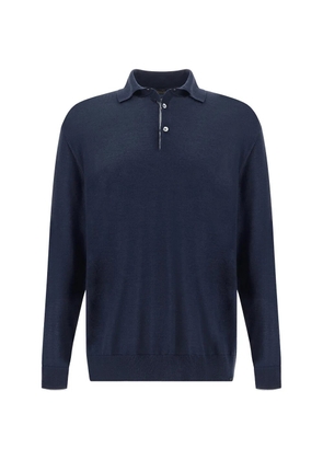 Paul & Shark buttoned polo shirt - Blue