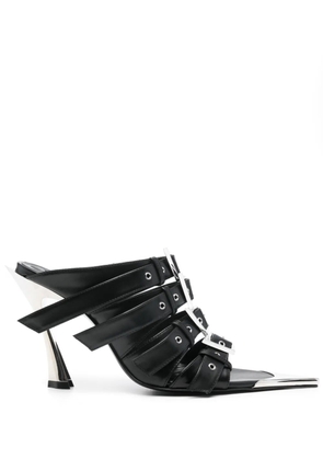 Mugler 95mm Fang sandals - Black