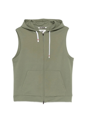 Kired Wazel hooded zip vest - Green