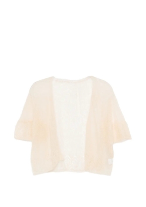 Mes Demoiselles beige lace cardigan - Neutrals
