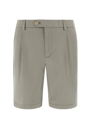 Boggi Milano pleated shorts - Green