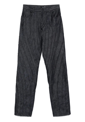 Mugler seam-detail jeans - Blue
