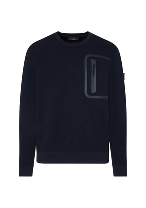 Peuterey zip-pocket sweatshirt - Blue