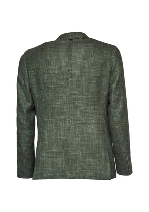 SARTORIO NAPOLI single-breasted blazer - Green
