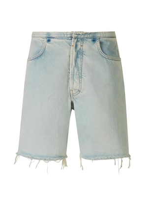Givenchy cutted denim shorts - Blue