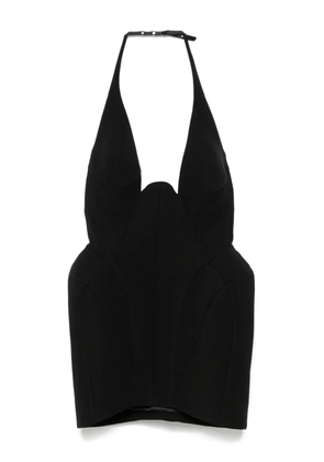 Mugler tailored mini dress - Black
