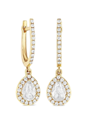 64 Facets 18kt yellow gold Scallop earrings