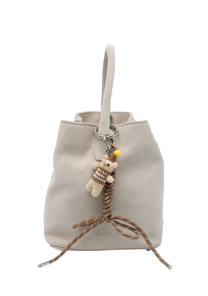 D.A.T.E. Paniere leather bucket bag - Neutrals