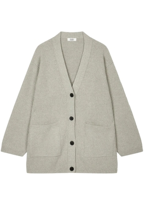 TOMBOY V-neck oversize cardigan - Grey