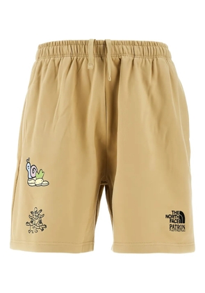 The North Face x Patron logo-embroidered shorts - Yellow
