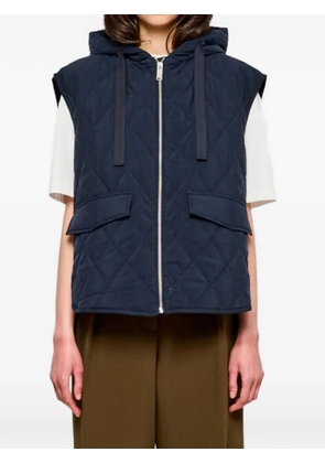 OOF WEAR hooded quilted gilet - Blue