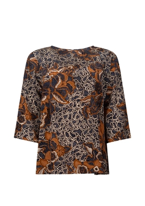Weekend Max Mara floral-print shirt - Neutrals