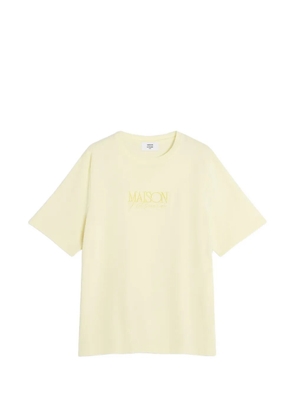 Maison Kitsuné crew-neck T-shirt - Yellow