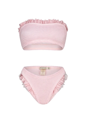 PARAMIDONNA Kylie ruffled bikini - Pink