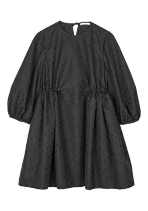 Cecilie Bahnsen Clo drawstrings mini dress - Black