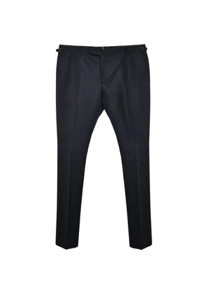 TOM FORD flat front straight-leg trousers - Black