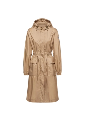 Moncler hooded drawstring parka - Neutrals