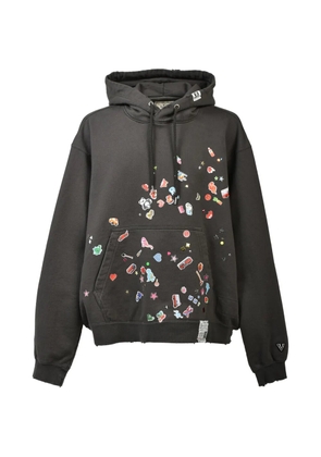 Maison MIHARA YASUHIRO Stickers hoodie - Black