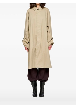 OOF WEAR cotton coat - Neutrals