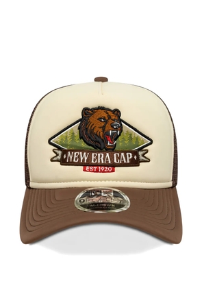 NEW ERA CAP 9FORTY bear-embroidered baseball cap - Neutrals