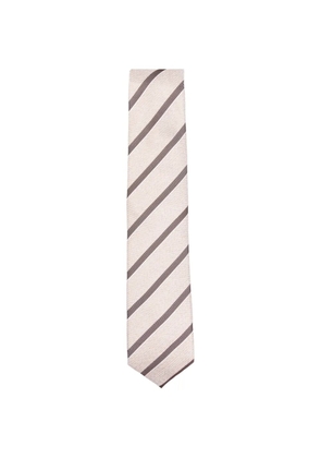 Corneliani striped tie - Neutrals